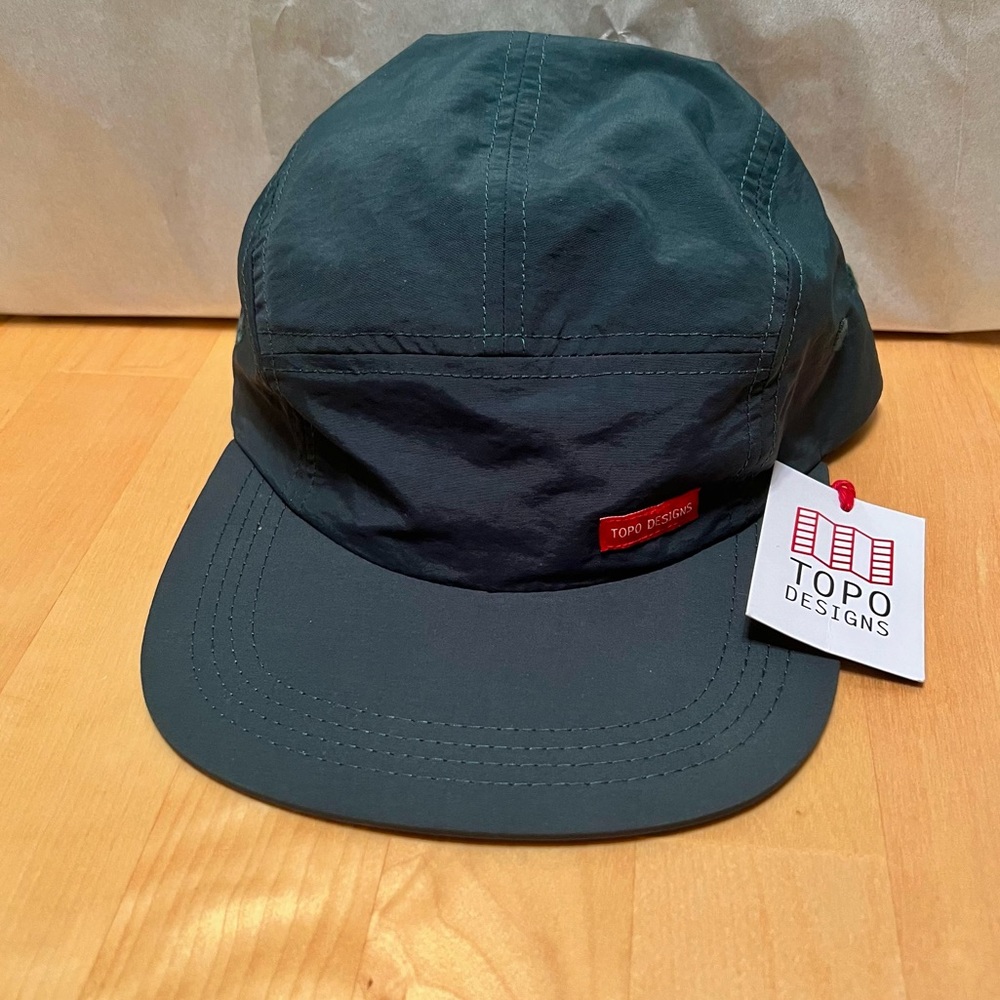 NWT Topo Designs 5 Panel Nylon Camp Hat
